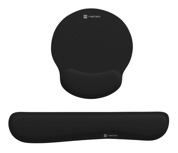 Natec POD MYSZ I NADGARSTEK  CHIPMUNK ZESTAW ERGONOMICZNY CZARNY - 1470212 - zdjęcie 6